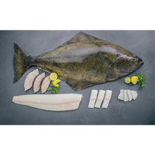 Load image into Gallery viewer, Fresh Wild Whole Halibut - H&G