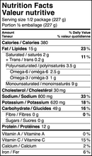 Load image into Gallery viewer, Wild Pacific Fish & Chips - Nutrition Facts