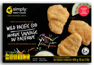 Battered Wild Pacific Cod