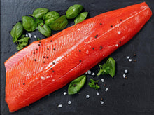 Load image into Gallery viewer, Fresh Wild Salmon Fillets - (Coho-Sockeye-Spring)
