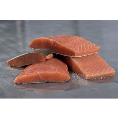 Frozen Chum Salmon Portion - 10 Lbs